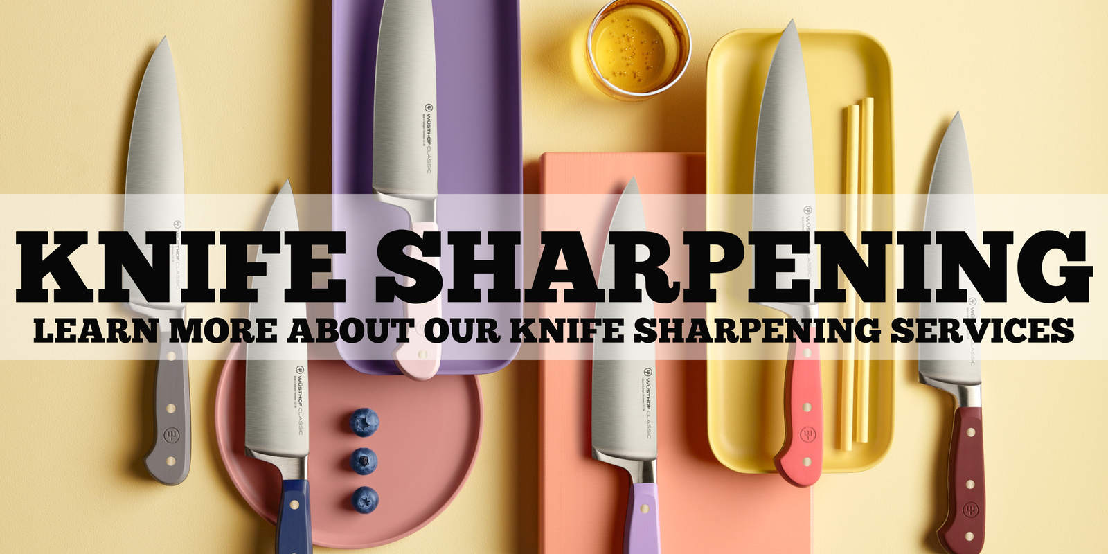 Knife Sharpening. Learn more about our knife sharpening services.